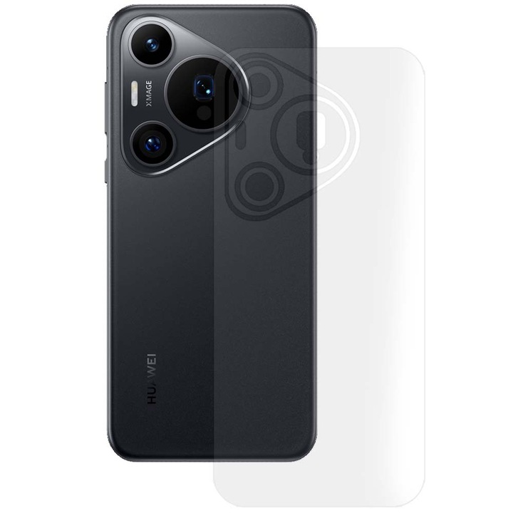 SILKASE matt hátfólia Huawei Pura 70 Pro-hoz, hátvédelem, szilikon