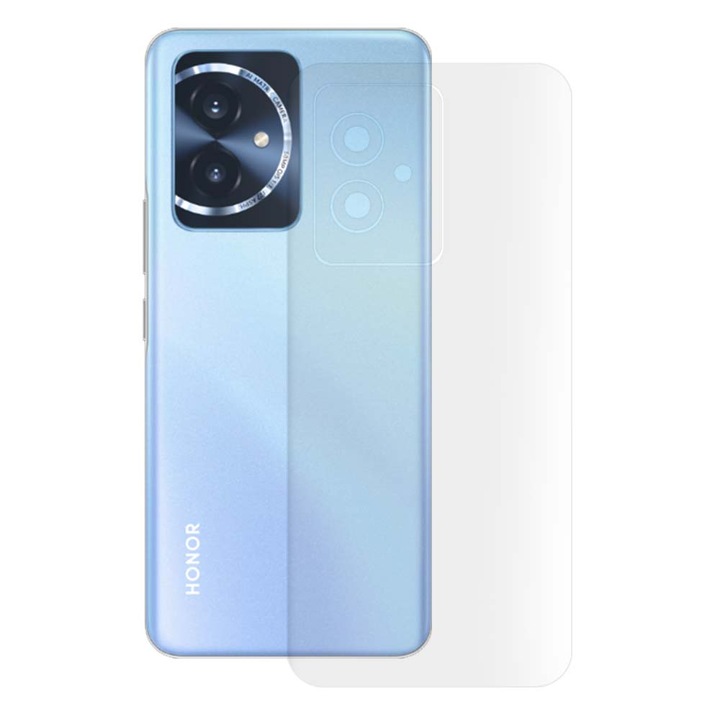 SILKASE matt hátfólia Honor 100-hoz, hátvédő, szilikon