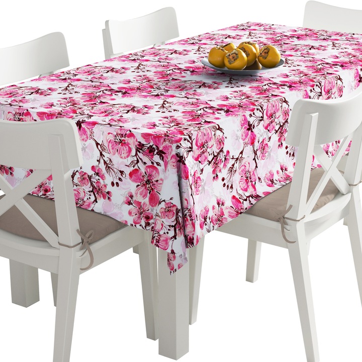 Abrosz, Cseresznyevirág, Poliészter, Téglalap, Méret: 140 cm x 500 cm, TDX084/500