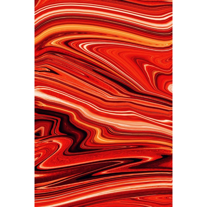 Tapet Premium Canvas, Abstract pietre semipretioase cristale jad rosu, 250 x 360 cm