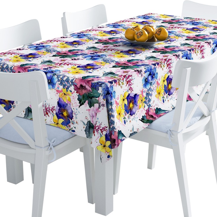 Abrosz, Vadvirágok 2, Poliészter, Téglalap, Méret: 140 cm x 250 cm, TDX228/250