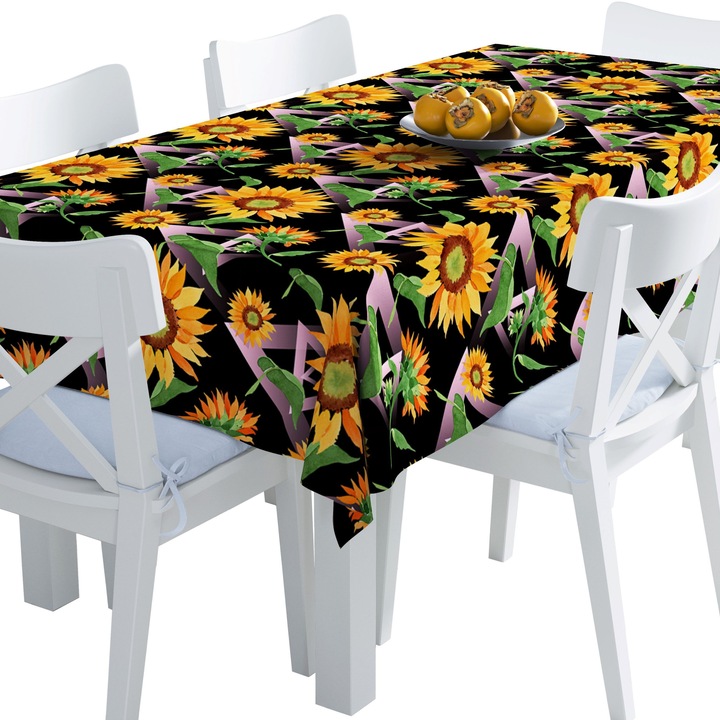 Abrosz, Napraforgó 3, Poliészter, Téglalap, Méret: 140 cm x 500 cm, TDX251/500
