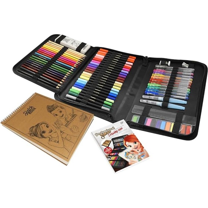 Комплект за рисуване 70 аксесоара Buki France professional studio