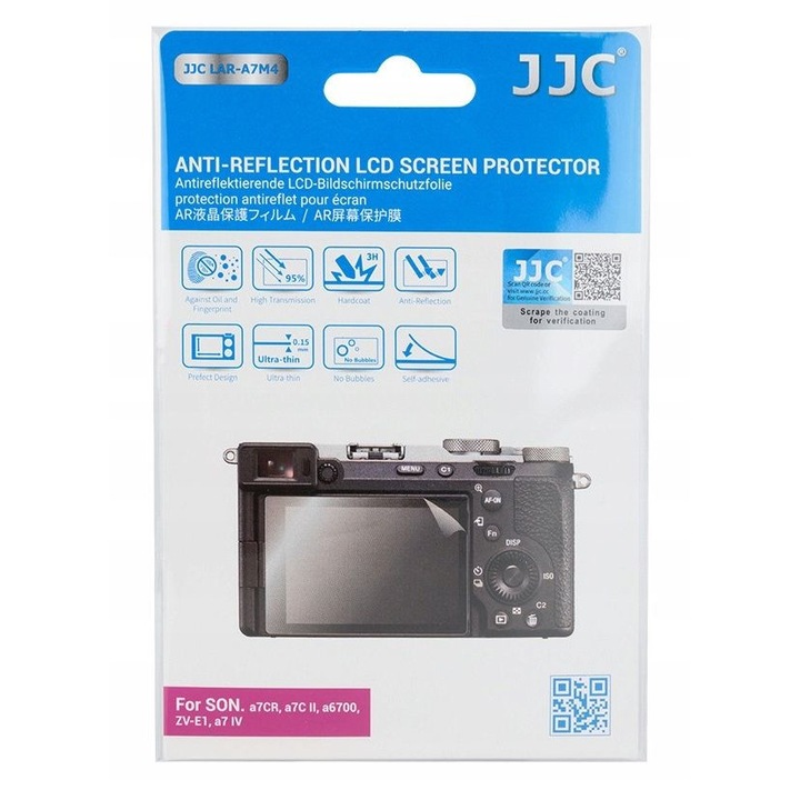 Protector de ecran LCD pentru camera SONY A7CR, A7C II, A6700, ZV-E1, A7 IV, policarbonat PET, LAR-A7M4