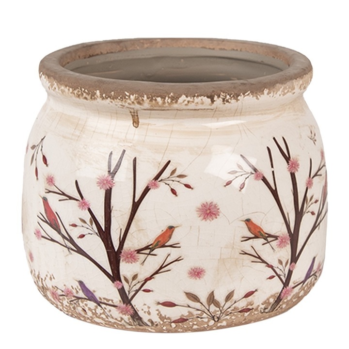 Ghiveci flori ceramica Spring 12x10 cm