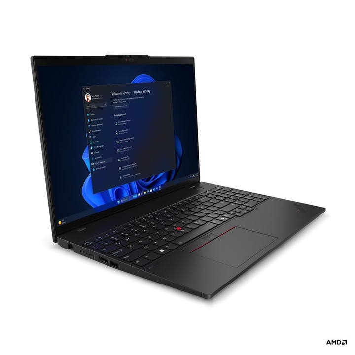 Laptop Lenovo ThinkPad L16 Gen 1, 16 inch 1920 x 1200, Intel Core Ultra 5 125U 12 C / 14 T, 4.3 GHz, 12 MB cache, 16 GB DDR5, 512 GB SSD, Intel Graphics, Windows 11 Pro