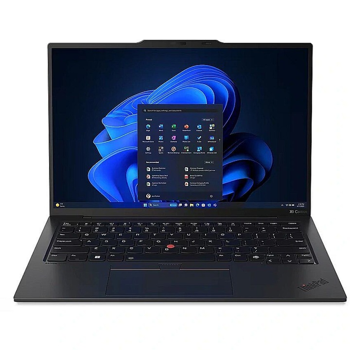 Laptop Lenovo ThinkPad X1 Carbon Gen 12, 14 inch 1920 x 1200, Intel Core Ultra 7 155U 12 C / 14 T, 4.8 GHz, 12 MB cache, 32 GB LPDDR5X, 1 TB SSD, Intel Graphics, Windows 11 Pro 21KC006LRI