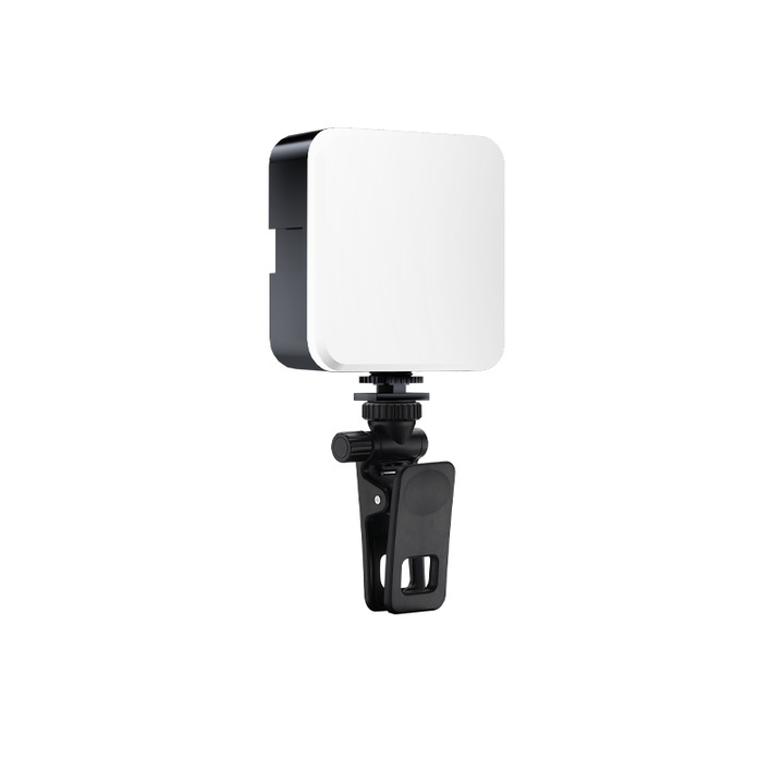 LED lámpa Livestreamhez, újratölthető, állítható, állványhoz