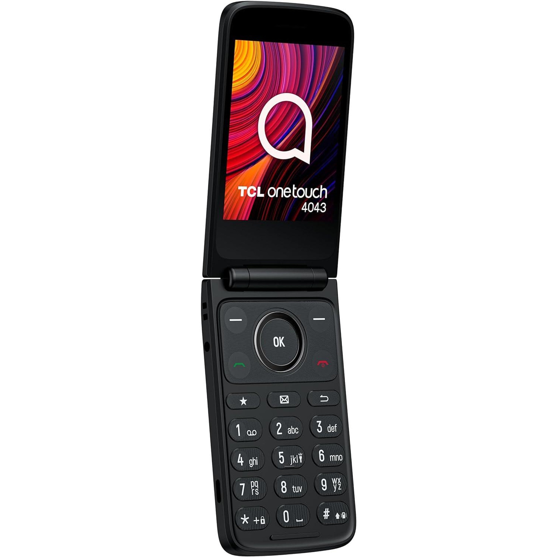 Telefon mobil TCL ONETOUCH 4043 4G, Gri