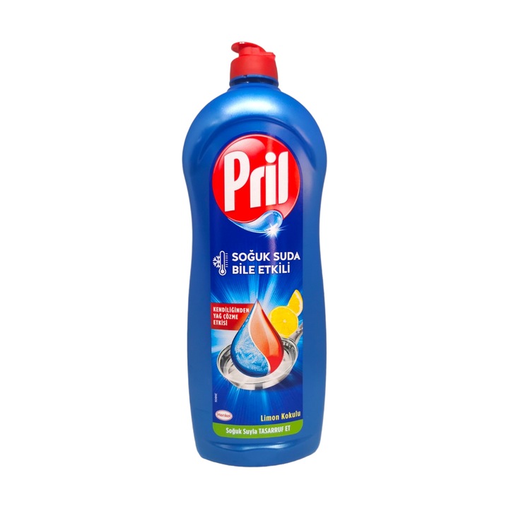 Detergent pentru spalat vase manual Pril, Lamaie, 653 ml