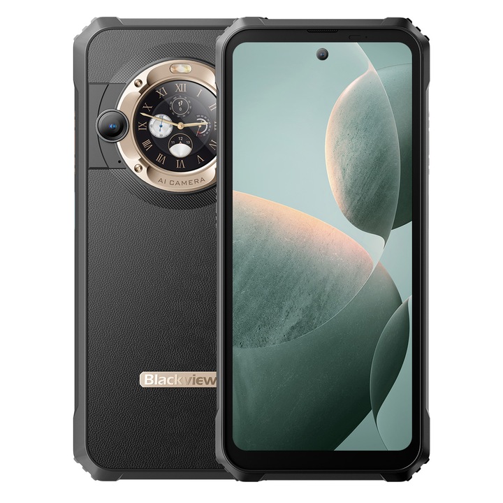 Mobiltelefon Blackview BL9000, 512 GB, 12 GB RAM, 50 MP Dual SIM 5G, IP68, NFC, Arany