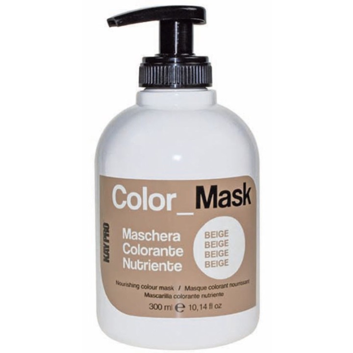 Masca de par nuantatoare Kaypro Color Mask beige 300 ml