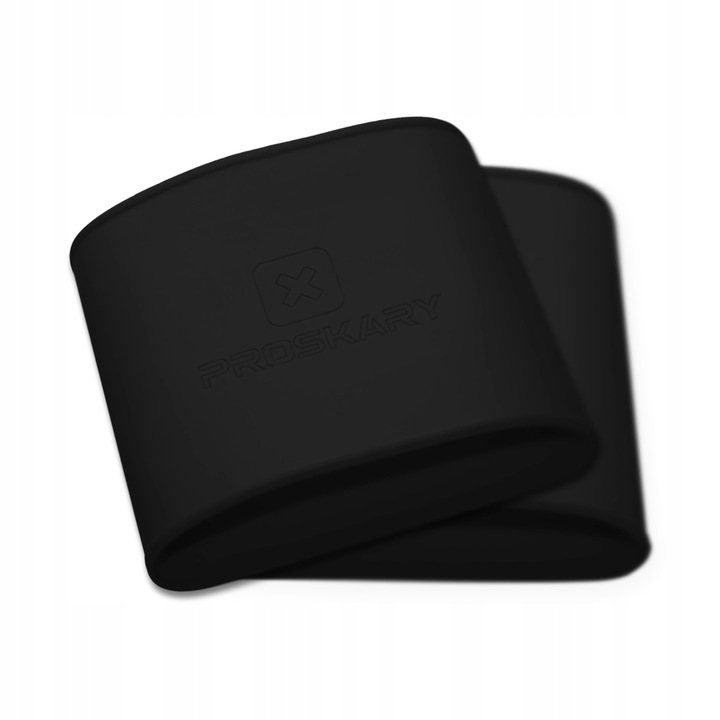 Protectie picior GripTapes Proskary de sustinere a placutelor de fotbal, marimea M, Negru