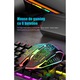 Kit Tastatura Gaming Mecanica cu Fir, Redkid® RGB, 104 Taste, USB-C, iluminare RGB, suport incheietura, Negru
