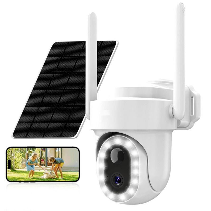 Camera de supraveghere exterior Xenomo® cu Panou Solar, Conexiune