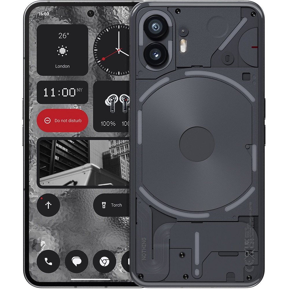 Nothing Phone (2) 128GB 8GB 箱フィルム付き SIMフリー】Nothing Phone(2) ・防水・防塵 Snapdragon 8+ gen 1 6.7型
