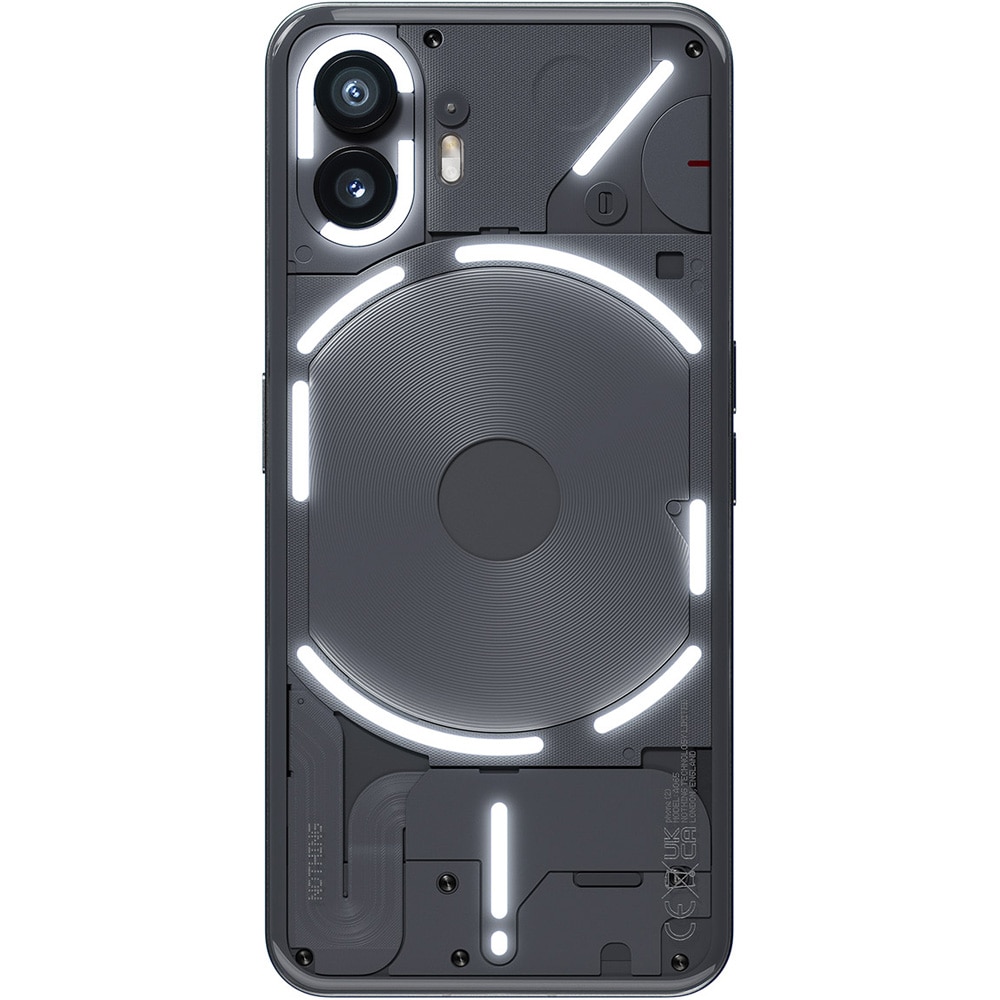 Telefon mobil Nothing Phone(2), 128GB, 8GB RAM, 5G, Dark Grey