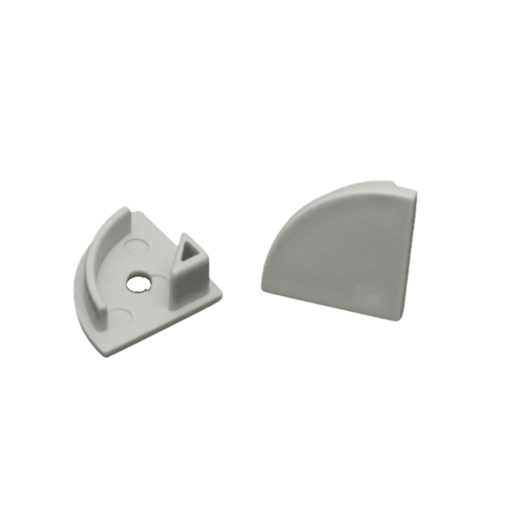 Set 2, Capace terminal pentru profile aluminiu LED - eMAG.ro