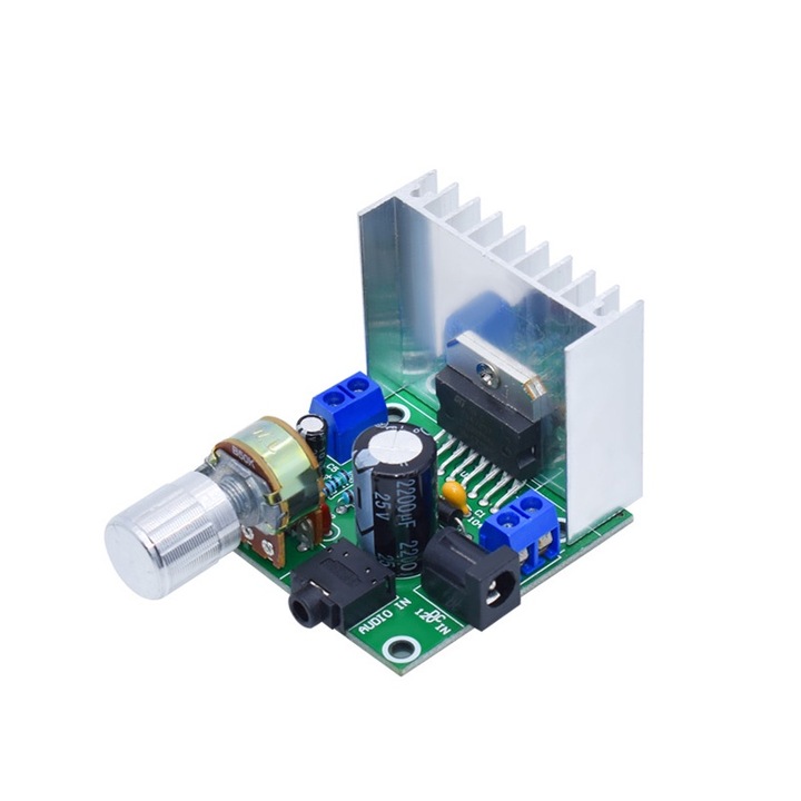 Amplificator audio stereo 2x15W cu TDA7297