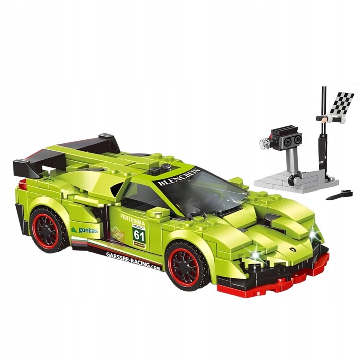 Конструктор, Sembo Block, Famous Cars, многоцветен, 16x7.2x4.5cm