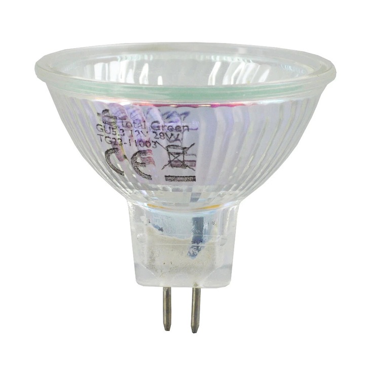 Халогенна крушка, Spot, MR16, ECO, Total Green, 28W, GU5.3, 12V, топла светлина 2700K
