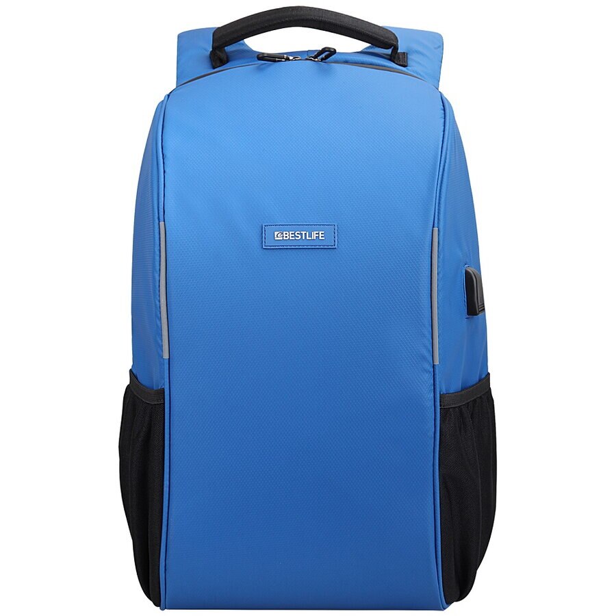 Rucsac Travel Safe, 46x29x17cm, compartiment tableta si laptop 15.6 inch, albastru