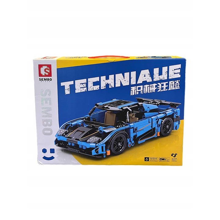 Конструктор Sembo Block 527 части многоцветни 26см