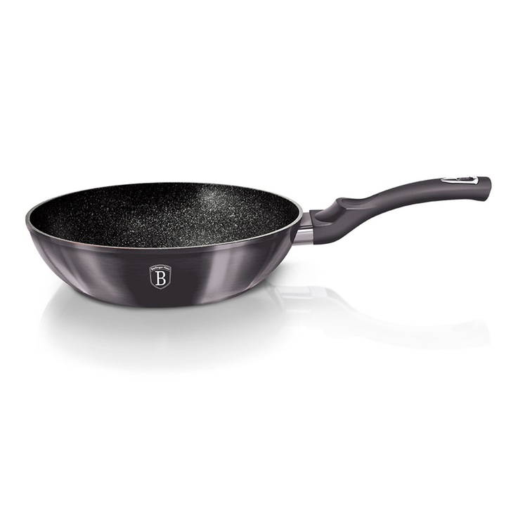 Уок тиган BERLINGER HAUS CARBON PRO, Soft Touch, метален графит, 28x7.4cm