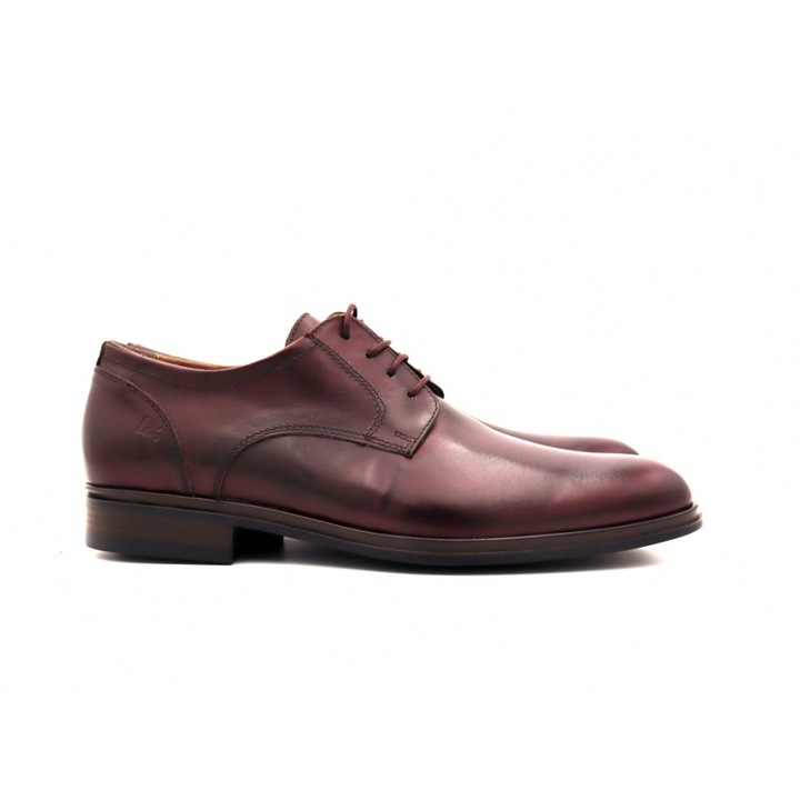 Pantofi barbati, ALAN P 1P557, Lui Shoes, piele naturala, maro, 42 EU