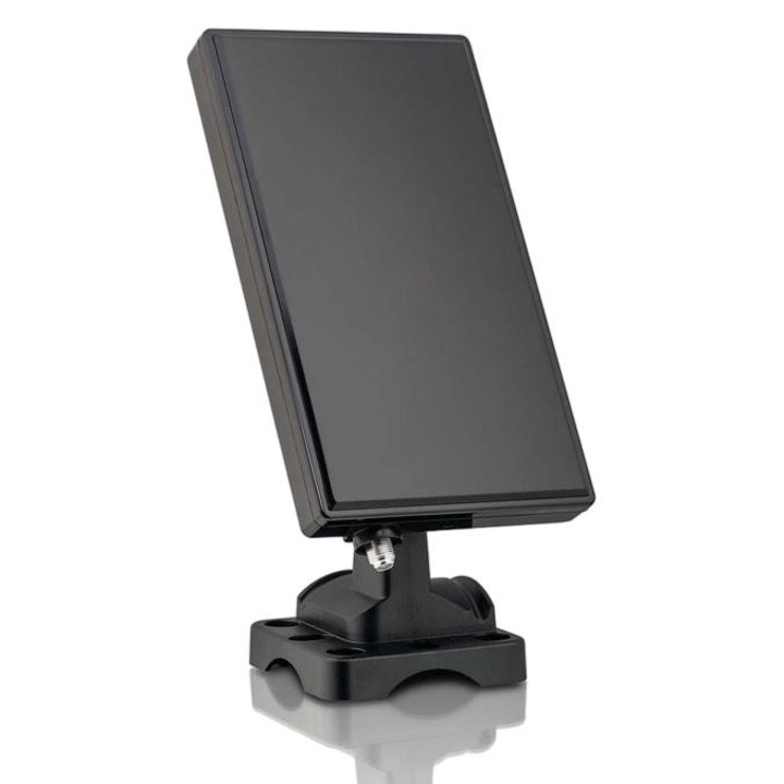 ТВ антена, Philips, вътрешна / външна, 36dB, HDTV / UHF, 20,28 x 10,98 x 5,65 см, черна