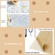 Set 15 x Tapet 3D, Selling Depot®, autoadeziv, Model Floral Diamant, perete/tavan, waterproof, usor de montat, design modern, 70x70 cm, alb