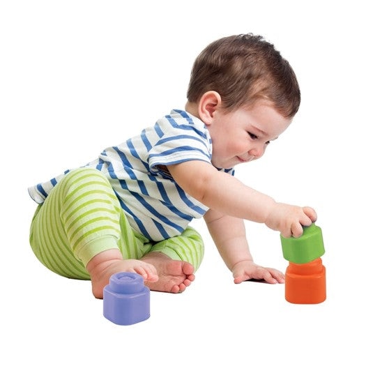 Set cuburi Soft Clemmy - Touch & play, 20 piese - eMAG.ro
