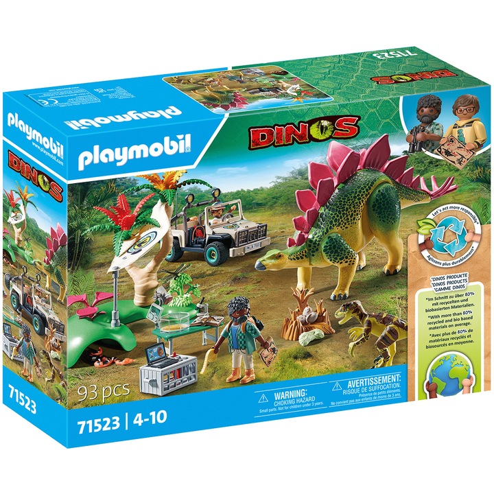 Playmobil Dinos - Изследователски лагер за динозаври