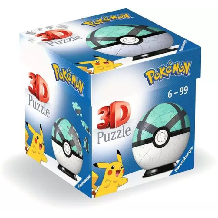 Puzzle 3D Ravensburger - Bila Pokemon M3, 54 piese