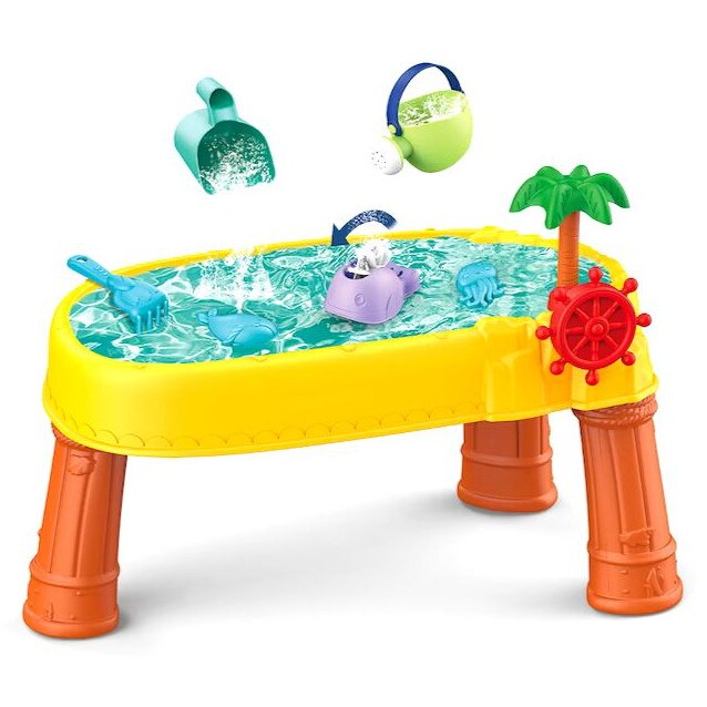 Masuta de joaca cu nisip si apa pentru copii, 11 accesorii incluse