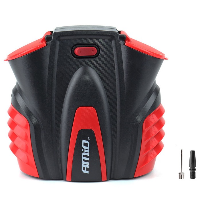 Compresor aer 12V, 10 bar, digial cu lanterna, 02641 Amio