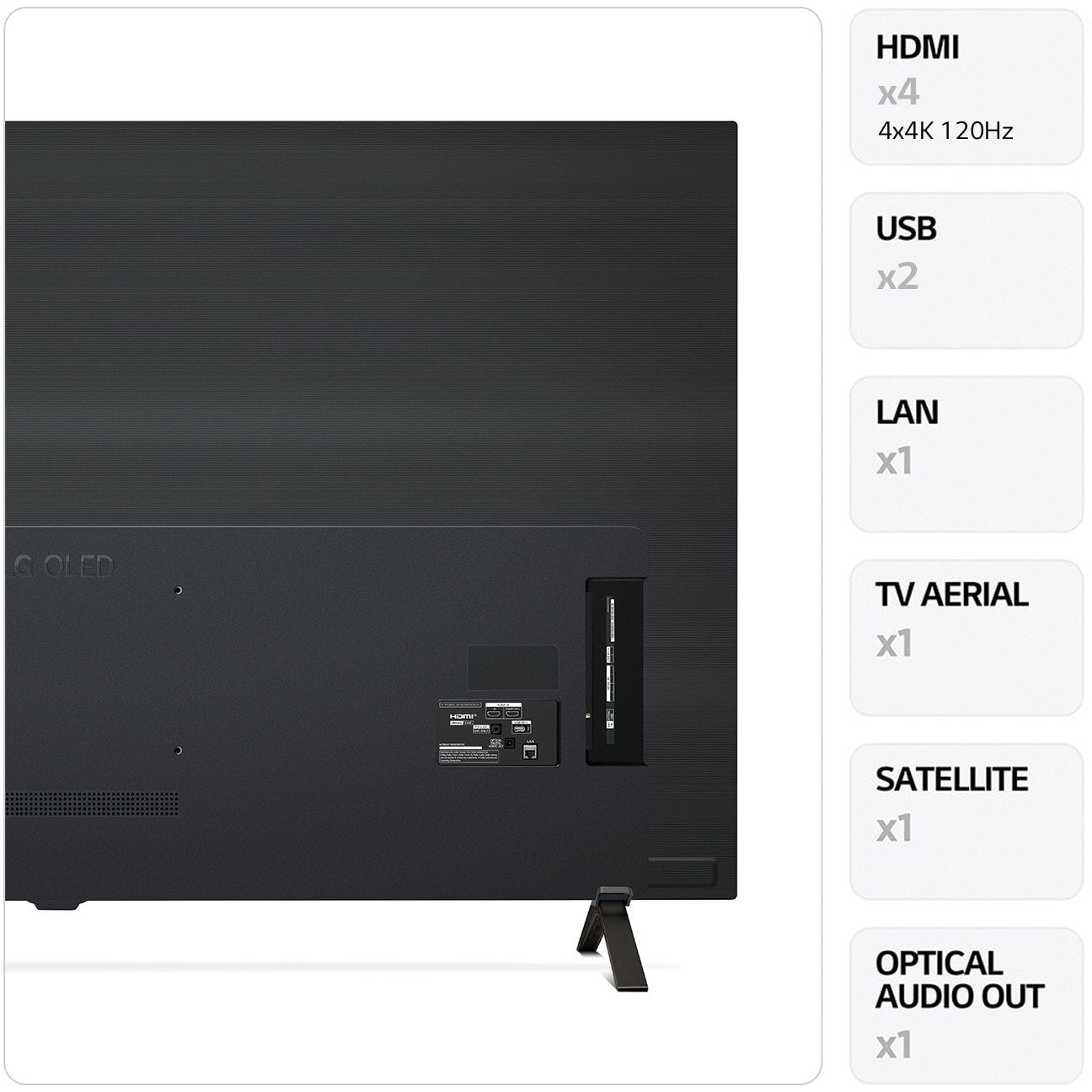 Televizor LG OLED 77B42LA, 195 cm, Smart, 4K Ultra HD, 100Hz, Clasa F