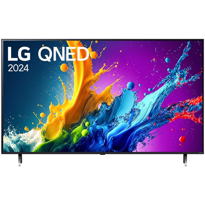 Televizor LG QNED 50QNED80T3A, 126 cm, Smart, 4K Ultra HD, Clasa F (Model 2024)