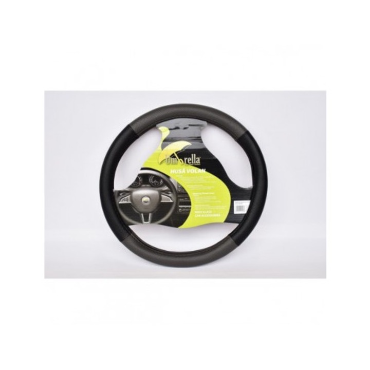 Husa volan negru si gri 37-39cm, Umbrella