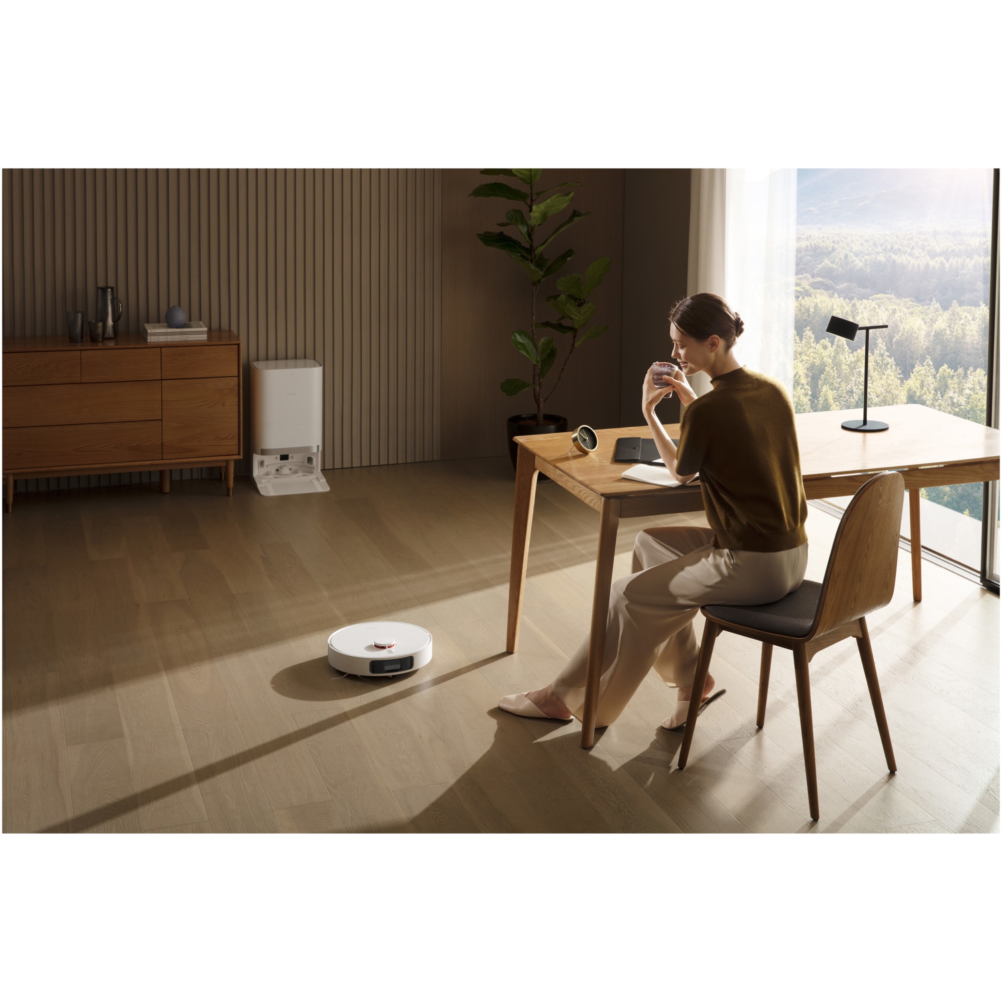 Прахосмукачка робот със самопочистваща станция Xiaomi Mi Robot Vacuum ...