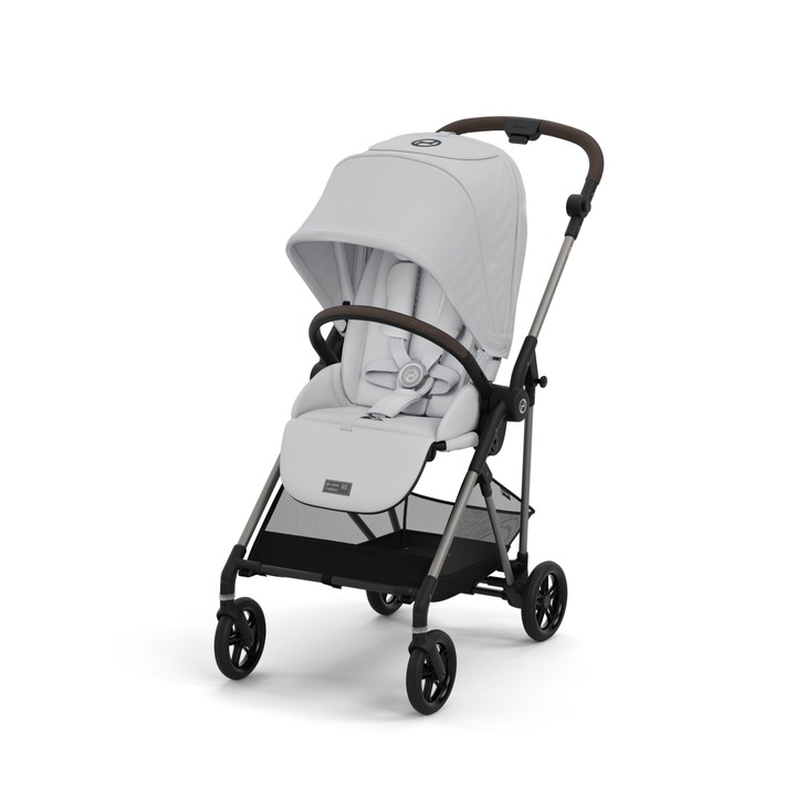 Детска количка Cybex Melio 2 в 1 Fog Grey