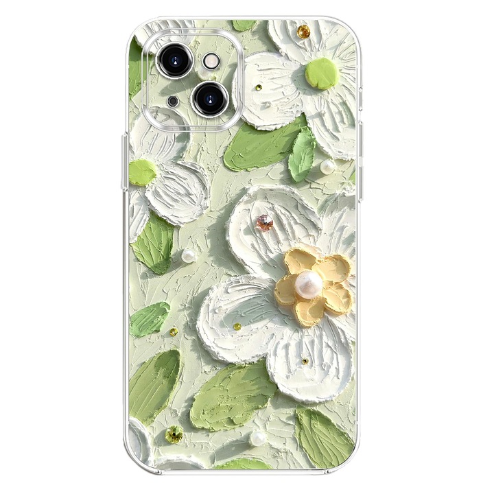 Telefontok, iPhone 14 Pro Max-hoz, zöld, TPU