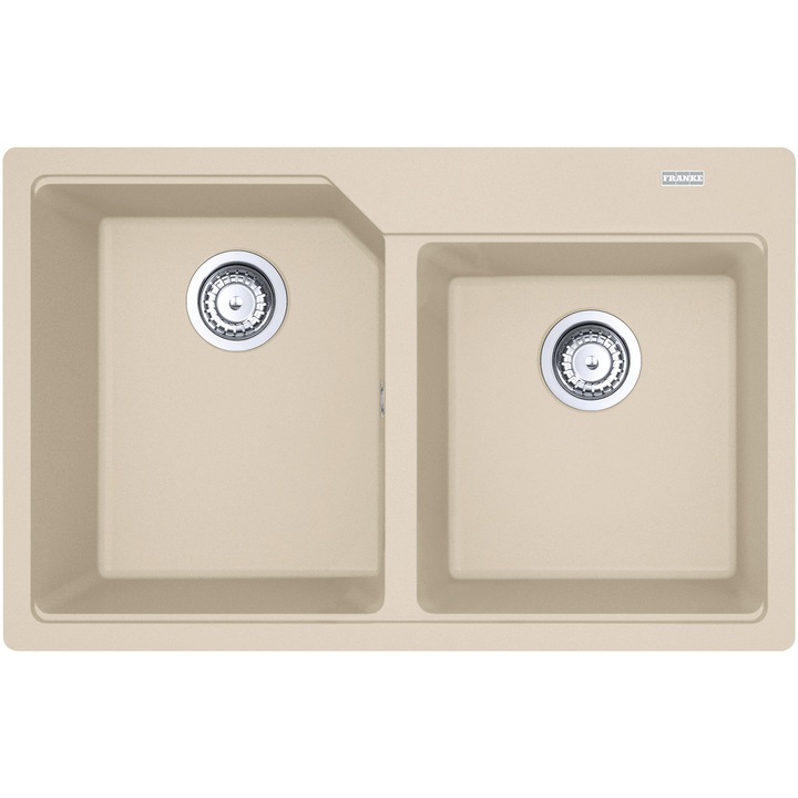 Chiuveta bucatrie fragranite Franke UBG 620-78, 2 cuve, 780x500 mm, adancime cuva 220 mm, Avena