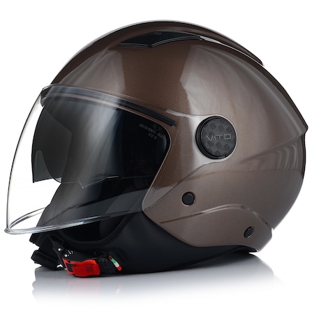 Casque Modulable Moto Airtrix Magic-Star II - Homologué ECE, Taille S (55-56 Cm), Avec Pare-soleil Intégré