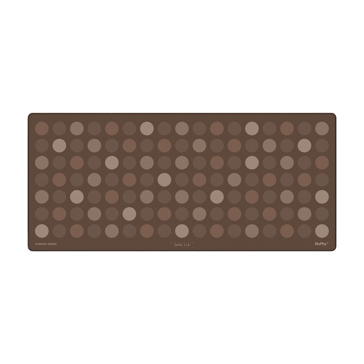 Mousepad Nuphy Bokeh Desk Mat, 900x400, Cosmic Mocha