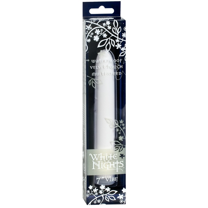 Doc Johnson Velvet Touch vibrátor, 18 cm, Vízálló