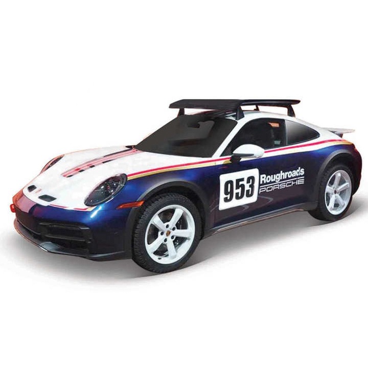 Porsche 911 autómodell, Dakar modell – 1/24 Bburago