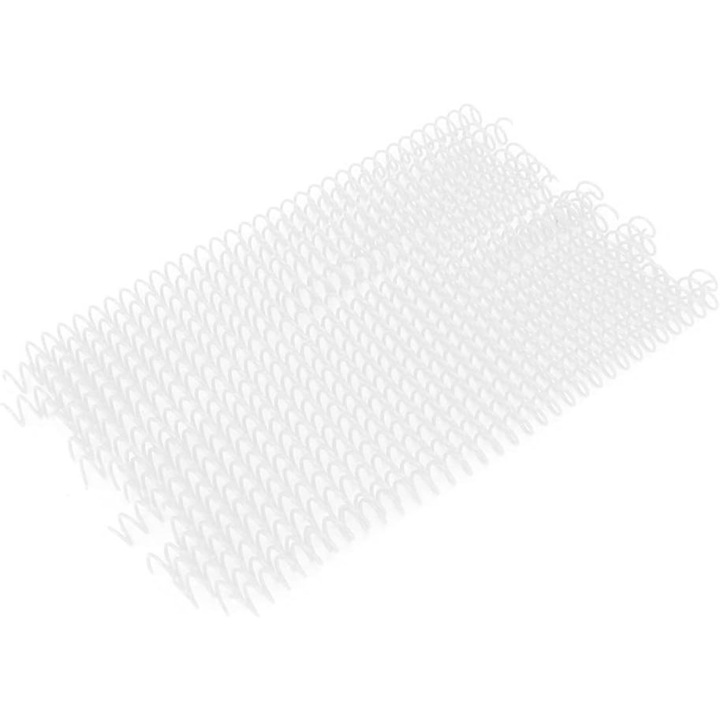 Set 6 Inele de Indosariat pentru A4, B5, A5, Reutilizabile, Albe