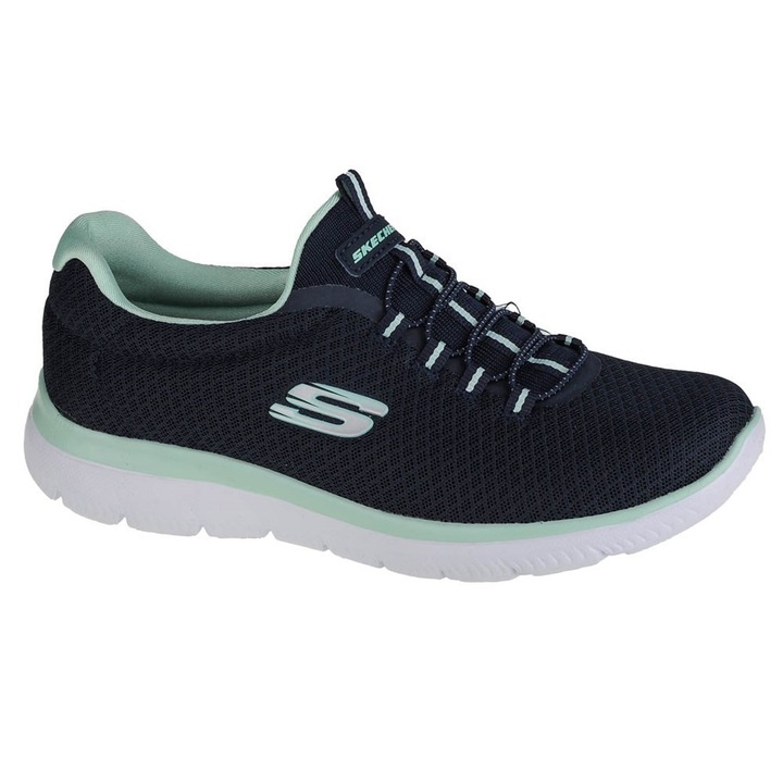 Pantofi dama Skechers, 617070, Sintetic, Negru