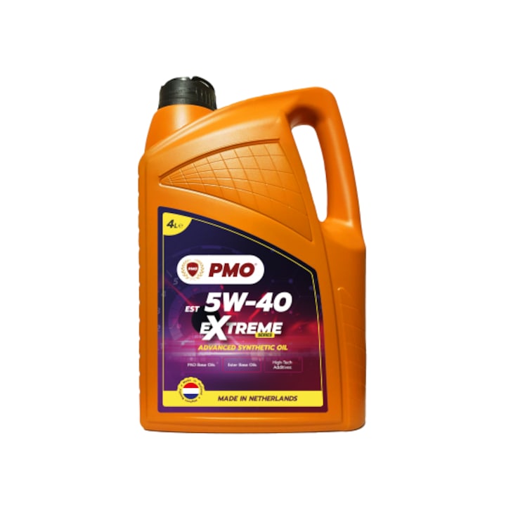 Ulei motor PMO EXTREME 5W40, 100% PAO, sintetic, 4L